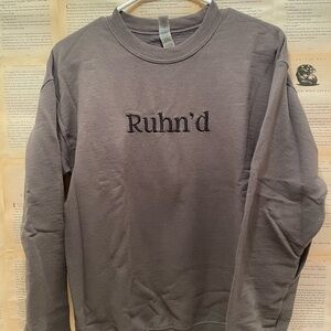 Sarah J Maas Crescent City Ruhn Danaan Sword Crewneck Sweatshirt